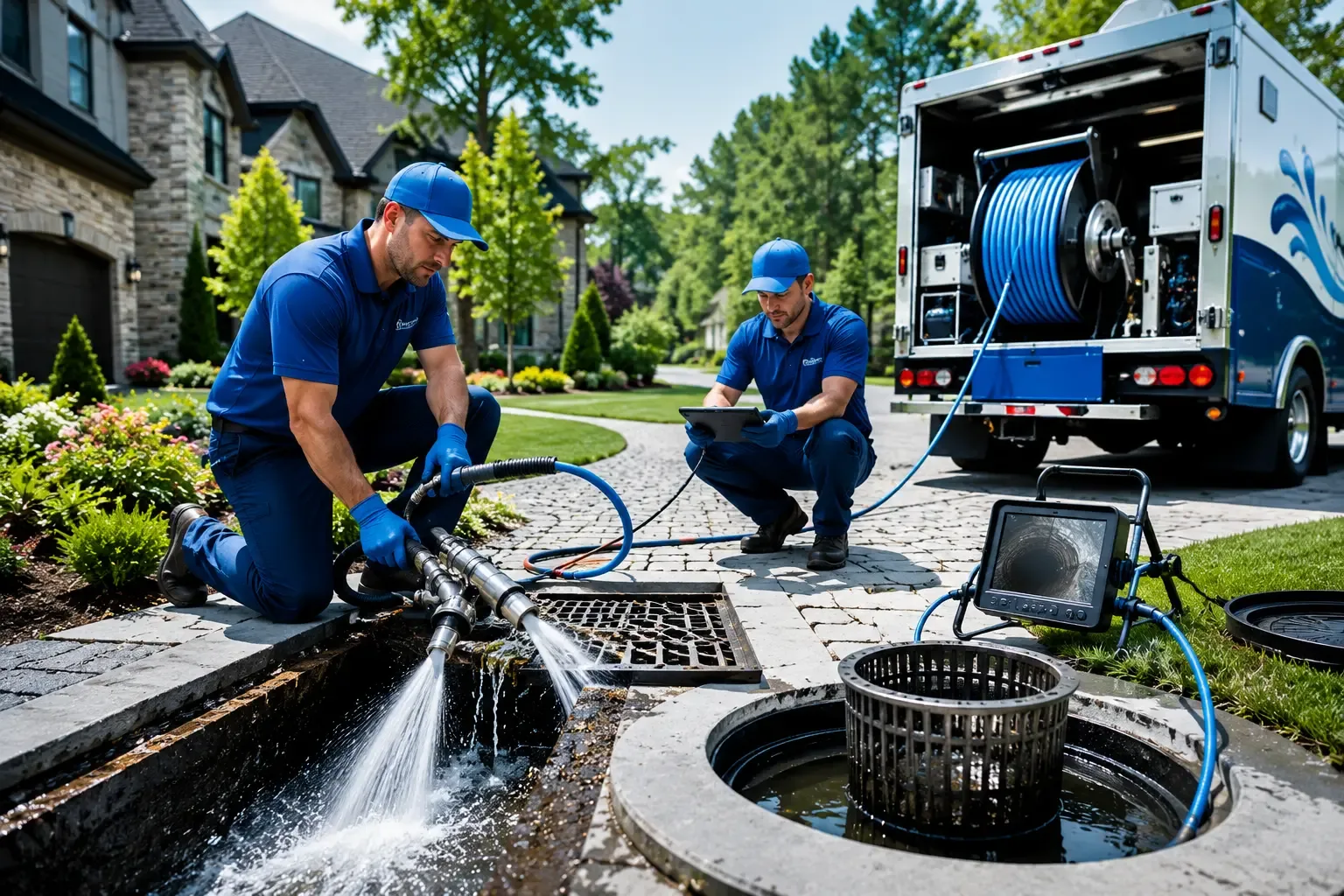 Local outdoor drain cleaning professionals in Blairstown, NJ